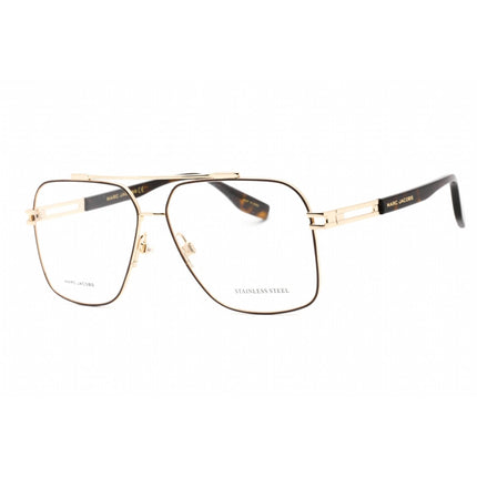 Marc Jacobs Men's Eyeglasses - Full Rim Gold Brown Metal Cat Eye | MARC 634 001Q 00 ,