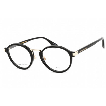 Marc Jacobs Men's Eyeglasses - Full Rim Round Black Plastic Frame | MARC 550 0807 00 ,