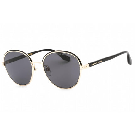 Marc Jacobs Men's Sunglasses - Full Rim Gold Black Metal Round | MARC 532/S 0RHL IR ,