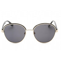 Marc Jacobs Men's Sunglasses - Full Rim Gold Black Metal Round | MARC 532/S 0RHL IR ,
