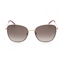 Marc Jacobs Unisex Sunglasses - Full Rim Gold Copper Metal Cat Eye | 409/S DDB/HA ,