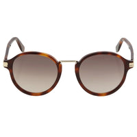 Marc Jacobs Unisex Sunglasses - Havana Gold Acetate Round Full Rim | 533/S 02IK HA ,