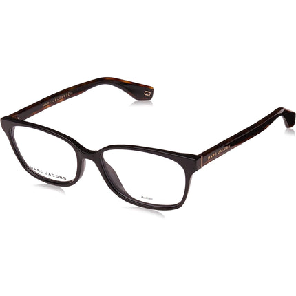 Marc Jacobs Women's Eyeglasses - Black Square Full-Rim Plastic Frame | MARC282 807 ,