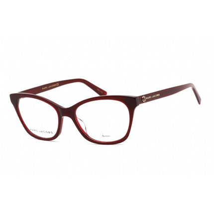 Marc Jacobs Women's Eyeglasses - Cat Eye Burgundy Plastic Frame | MARC 379 0LHF 00 ,