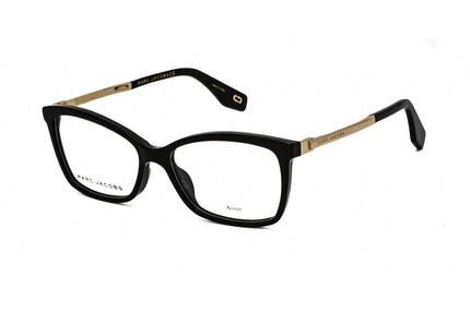 Marc Jacobs Women's Eyeglasses - Clear Demo Lens Black/Gold Frame | Marc 306 0807 00 ,