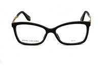 Marc Jacobs Women's Eyeglasses - Clear Demo Lens Black/Gold Frame | Marc 306 0807 00 ,