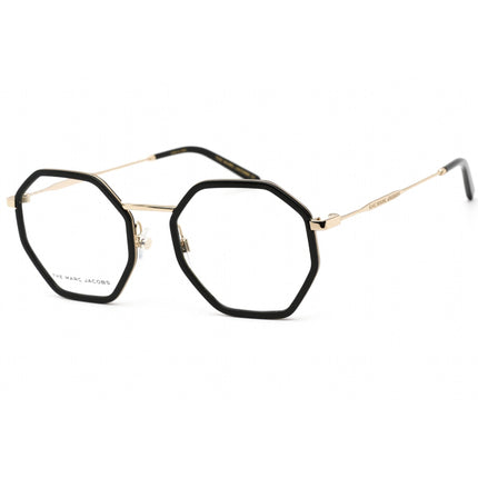 Marc Jacobs Women's Eyeglasses - Clear Demo Lens Black/Gold Frame | MARC 538 0807 00 ,