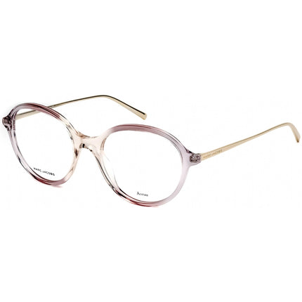 Marc Jacobs Women's Eyeglasses - Clear Demo Lens Pink Round Frame | MARC 483 035J 00 ,