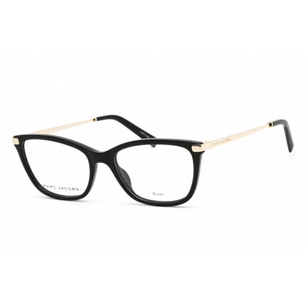 Marc Jacobs Women's Eyeglasses - Clear Lens Black/Gold Cat Eye | MARC 400 0807 00 ,