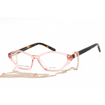 Marc Jacobs Women's Eyeglasses - Clear Lens Havana Peach Oval | MARC 498 0HMV 00 ,