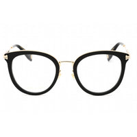 Marc Jacobs Women's Eyeglasses - Full Rim Black Gold Metal Round | MJ 1055 02M2 00 ,