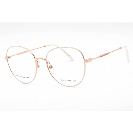 Marc Jacobs Women's Eyeglasses - Full Rim Gold Ivory Metal Round | MARC 590 0Y3R 00 ,