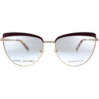 Marc Jacobs Women's Eyeglasses - Ople Burgundy Metal Frame | MARC JACOBS MARC 401 0LHF ,