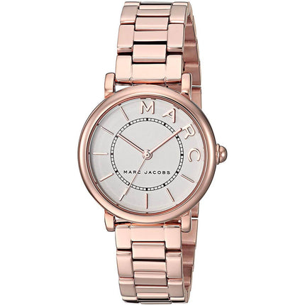 Marc Jacobs Women's Quartz Watch - Classic White Dial Rose Gold Tone Bracelet | MJ3527 ,