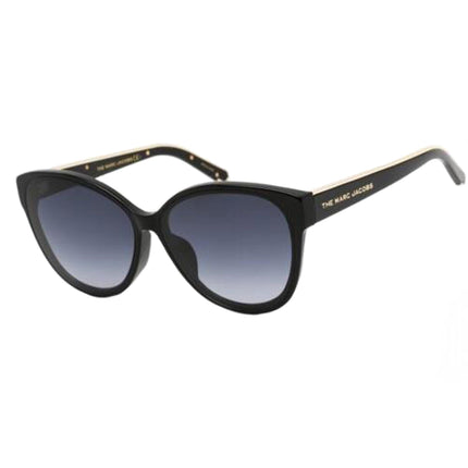 Marc Jacobs Women's Sunglasses - Black Acetate Full Rim Cat Eye | 452/F/S 0807 9O ,