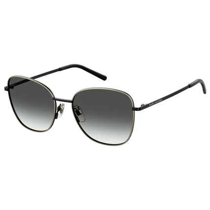 Marc Jacobs Women's Sunglasses - Black Metal Full Rim Pilot Frame | 409/S 0807 9O ,
