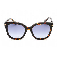 Marc Jacobs Women's Sunglasses - Blue Lens Havana Plastic Cat Eye | MJ 1012/S 0086 ,