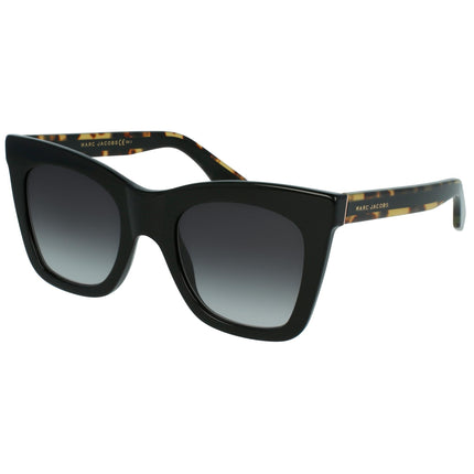 Marc Jacobs Women's Sunglasses - Dark Gray Gradient Lens Black Frame | 279/S 0807 00 ,