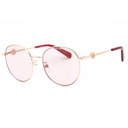 Marc Jacobs Women's Sunglasses - Full Rim Gold Burgundy Frame | MARC 631/G/S 0NOA UR ,