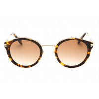 Marc Jacobs Women's Sunglasses - Full Rim Havana Plastic Round | MJ 1017/S 0086 HA ,