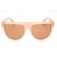 Marc Jacobs Women's Sunglasses - Full Rim Nude Plastic Shield | MJ 1069/S 0FWM 70 ,