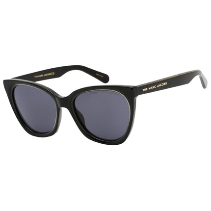 Marc Jacobs Women's Sunglasses - Grey Lens Black Glitter Cat Eye | 500/S 0NS8 IR ,