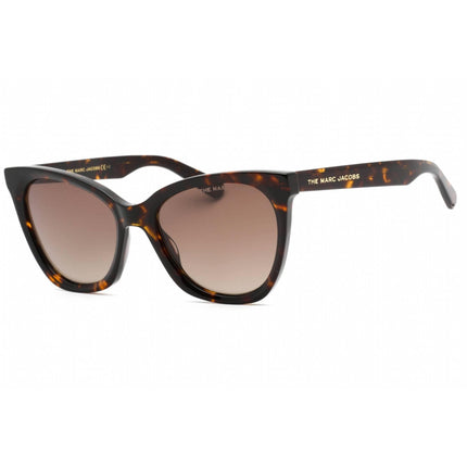 Marc Jacobs Women's Sunglasses - Havana Plastic Cat Eye Frame | MARC 500/S 0086 LA ,