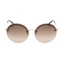 Marc Jacobs Women's Sunglasses - Rimless Havana Metal Round | MARC 406/G/S 0086 HA ,