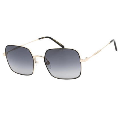 Marc Jacobs Women's Sunglasses - Square Gold Black Metal Full Rim | 507/S 0RHL 9O ,