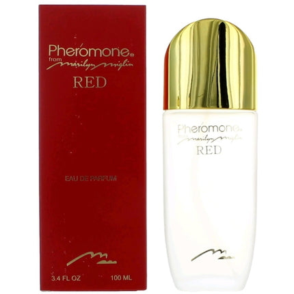 Marilyn Miglin Women's Eau De Parfum - Pheromone Red Captivating Fragrance, 3.4 oz ,