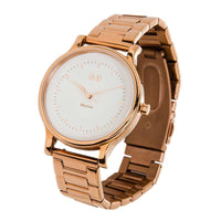 Martian MPS01CL025 Women's Rose Gold Steel Quartz CL02 mVip Cream Dial Watch ,