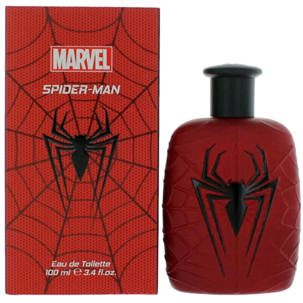Marvel Men's Eau De Toilette Spray - Spider Man Apple and Citrus Top Notes, 3.4 oz ,