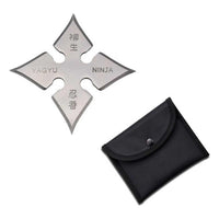 Master Cutlery Throwing Star - Stainless Steel 4 Point Steel with Sheath | JL-SS2 ,