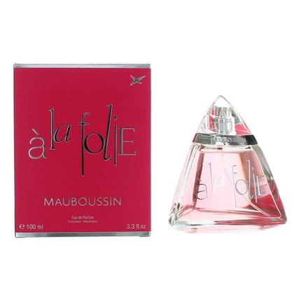 Mauboussin A La Folie by Mauboussin, 3.4 oz Eau De Parfum Spray for Women ,