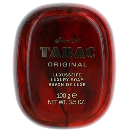 Maurer & Wirtz Men's Luxury Soap - Tabac Original Aromatic Fougere Fragrance, 3.5 oz ,