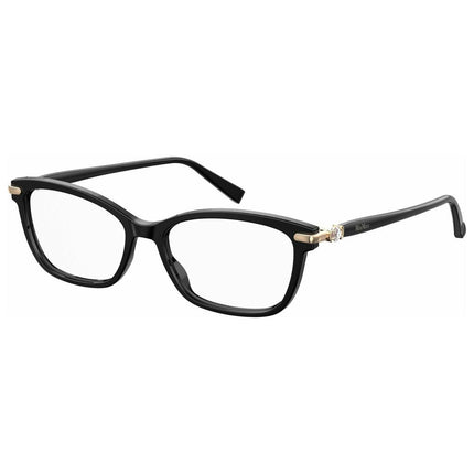 Max Mara Women's Eyeglasses - Black Acetate Frame | MM1399-0807-51-16-145 ,