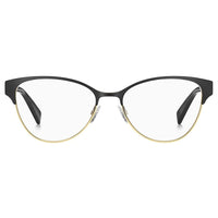Max Mara Women's Eyeglasses - Black Gold Metal Frame | MM1408-0I46-53-16-145 ,
