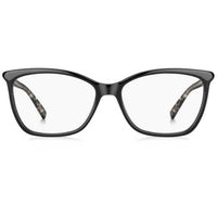 Max Mara Women's Eyeglasses - Black Grey Text Plastic Frame | MAX MARA MM1305 01EI ,
