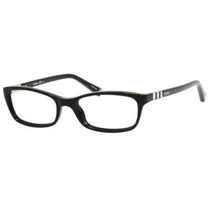 Max Mara Women's Eyeglasses - Black Plastic Frame, 51 mm | MAX1181-0807-51-17-135 ,