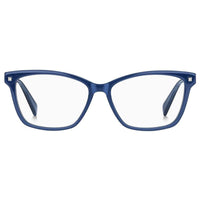 Max Mara Women's Eyeglasses - Blue Acetate Rectangular Frame | MM1407-0PJP-53-15-145 ,