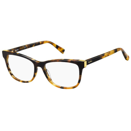 Max Mara Women's Eyeglasses - Brown Havana Plastic Frame | MM1423-0WR9-54-16-140 ,