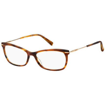 Max Mara Women's Eyeglasses - Brown Horn Acetate Frame | MM1394-0EX4-54-16-140 ,