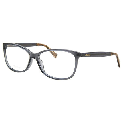 Max Mara Women's Eyeglasses - Dark Grey Facric Plastic Frame | MM1230-0BV0-54-14-140 ,