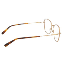 Max Mara Women's Eyeglasses - Gold Copper Metal Frame | MM1396-0DDB-52-17-140 ,