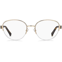 Max Mara Women's Eyeglasses - Gold Copper Metal Oval Frame | MAX MARA MM1330 0DDB ,