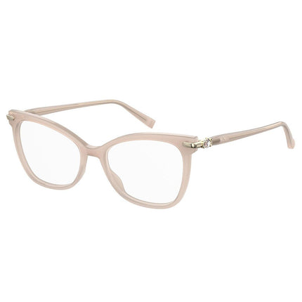 Max Mara Women's Eyeglasses - Nude Acetate Frame | MM1400-0FWM-53-17-145 ,
