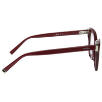 Max Mara Women's Eyeglasses - Red Acetate Frame | MM1318-0C9A-51-18-140 ,