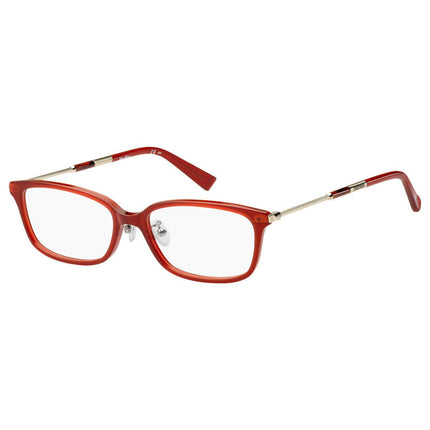 Max Mara Women's Eyeglasses - Red Acetate Frame | MM1342F-0C9A-52-16-145 ,