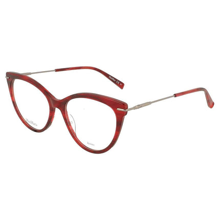 Max Mara Women's Eyeglasses - Red Honey Plastic Frame | MM1372-060R-52-17-140 ,