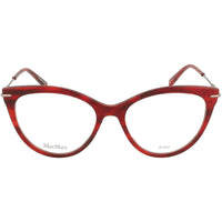 Max Mara Women's Eyeglasses - Red Honey Plastic Frame | MM1372-060R-52-17-140 ,